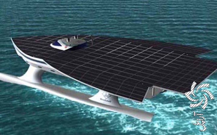 قایق خورشیدی مدرنبرق خورشیدی سولار
