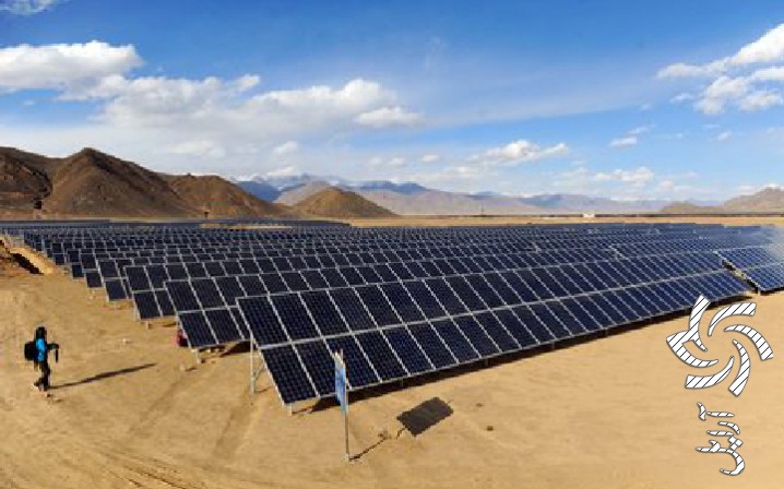 مزرعه هایی  خورشیدی برای  کنترل ریزگردهابرق خورشیدی سولار