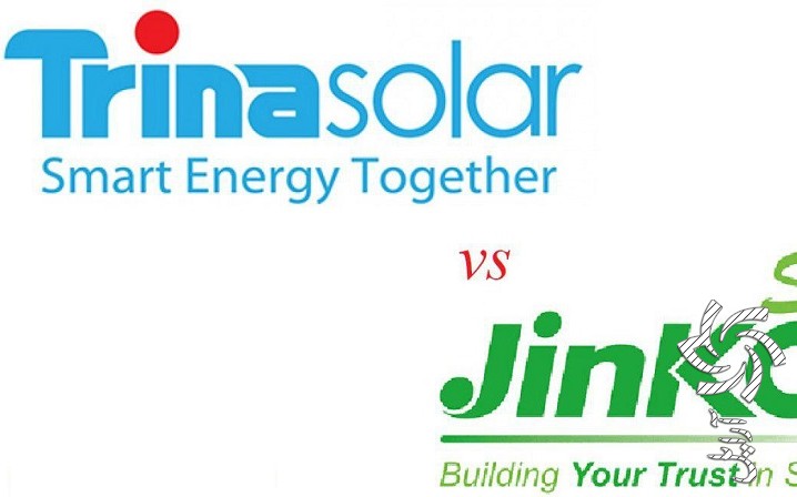 رقابت تنگاتنگ TrinaSolar و JinkoSolarبرق خورشیدی سولار