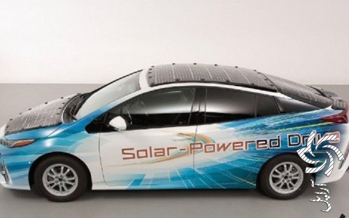 آزمایش مدل تویوتا پریوس پرایم مجهز به پنل‌و باتری خورشیدیبرق خورشیدی سولار